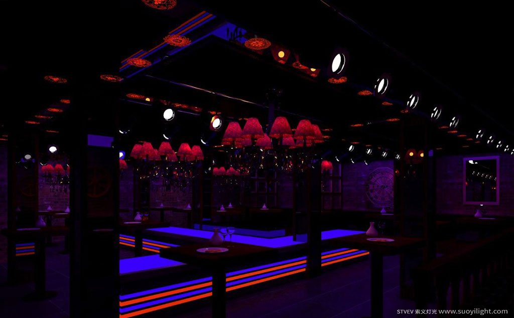 Comprehensive Solution of Entertainment Lighting System in House Dj Club